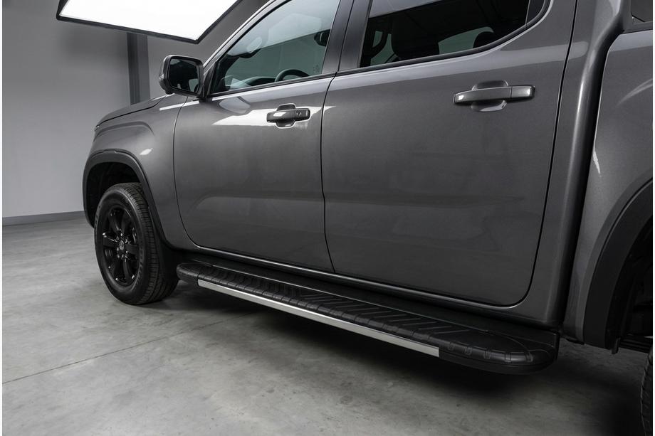 Ford Ranger 2022– Sānu sliekšņi Bosphore Grey (2 gab., alumīnijs) Image