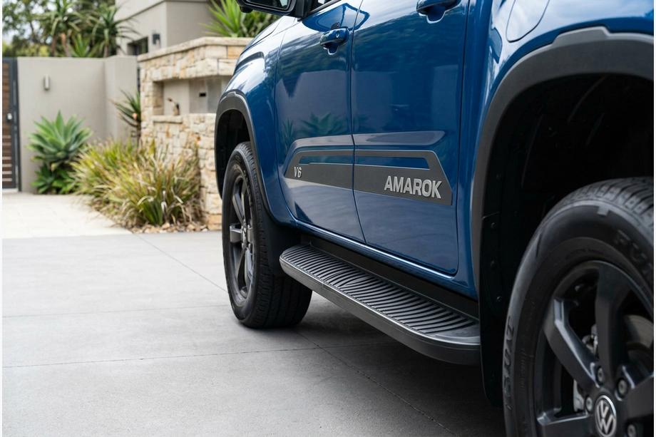 Ford Ranger 2022– Sānu kāpšļi Tayga Black (2 gab., alumīnijs) Foto 1
