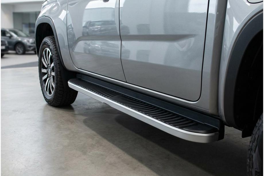 Ford Ranger 2022– Sānu sliekšņi Tayga Grey (2 gab., alumīnijs) Image