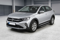 Volkswagen Taigo 2020– Sānu sliekšņi Bosphore Grey (2 gab., alumīnijs) foto 1