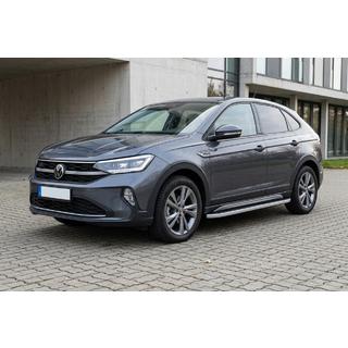 Sānu sliekšņi Tayga Grey (2 gab., alumīnijs) Volkswagen Taigo 2020– foto 1