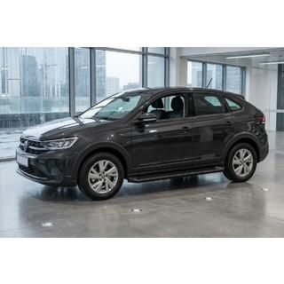 Sānu sliekšņi Allmond Black (2 gab., alumīnijs) Volkswagen Taigo 2020– foto 1