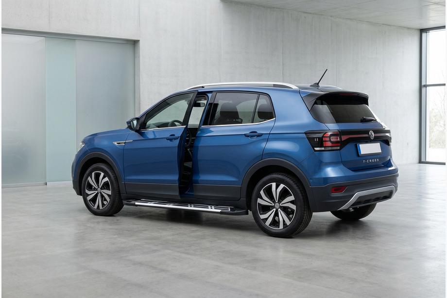 Volkswagen T-Cross 2019– Sānu sliekšņi Sunrise (2 gab., alumīnijs) Image