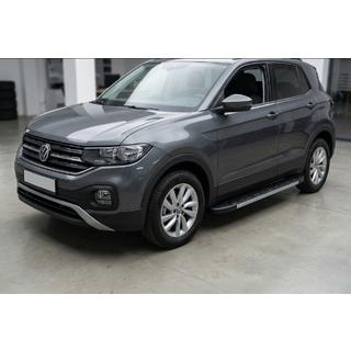 Sānu sliekšņi Duru (2 gab., alumīnijs) Volkswagen T-Cross 2019– foto 1