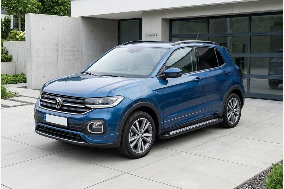 Volkswagen T-Cross 2019– Sānu pakāpieni Vision New Black (2 gab., alumīnijs) Image