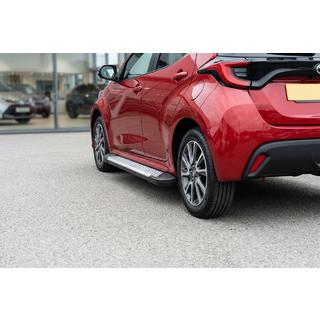 Sānu pakāpieni Allmond Grey (2 gab., alumīnijs) Toyota Yaris/Yaris Cross (XP210) 2020– foto 1