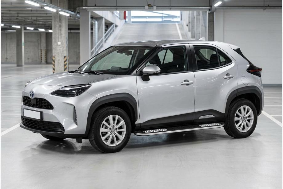 Toyota Yaris/Yaris Cross (XP210) 2020– Sānu pakāpieni Tayga V2 (2 gab., alumīnijs) Image