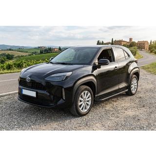 Sānu sliekšņi Bosphore Black (2 gab., alumīnijs) Toyota Yaris/Yaris Cross (XP210) 2020– foto 1
