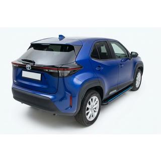 Sānu pakāpieni Maya Blue (2 gab., alumīnijs) Toyota Yaris/Yaris Cross (XP210) 2020– foto 1