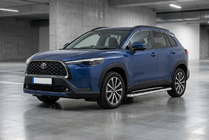 Toyota Corolla Cross 2020– Sānu kāpšļi Maydos V1 (2 gab., alumīnijs) foto 1