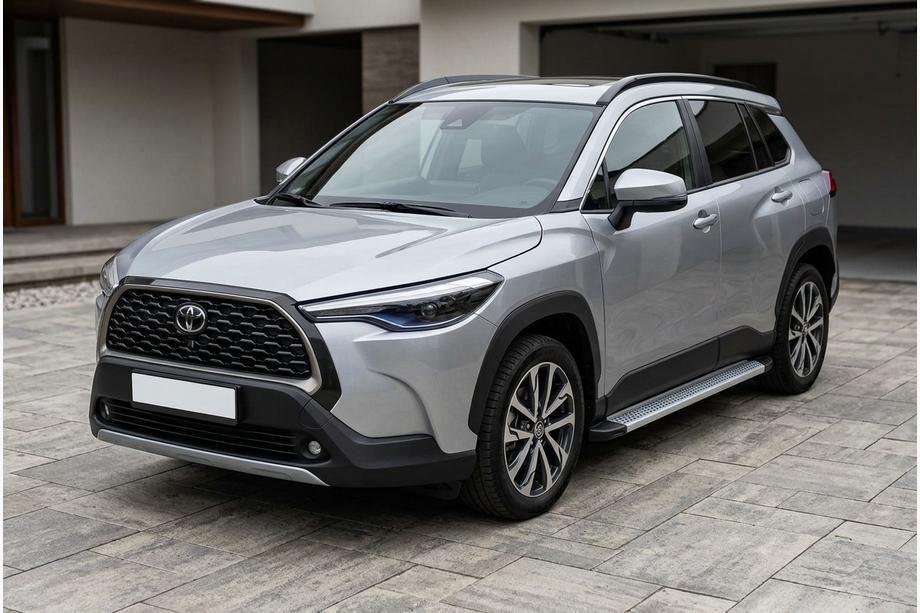Toyota Corolla Cross 2020– Sānu pakāpieni Maya V2 (2 gab., alumīnijs) Image