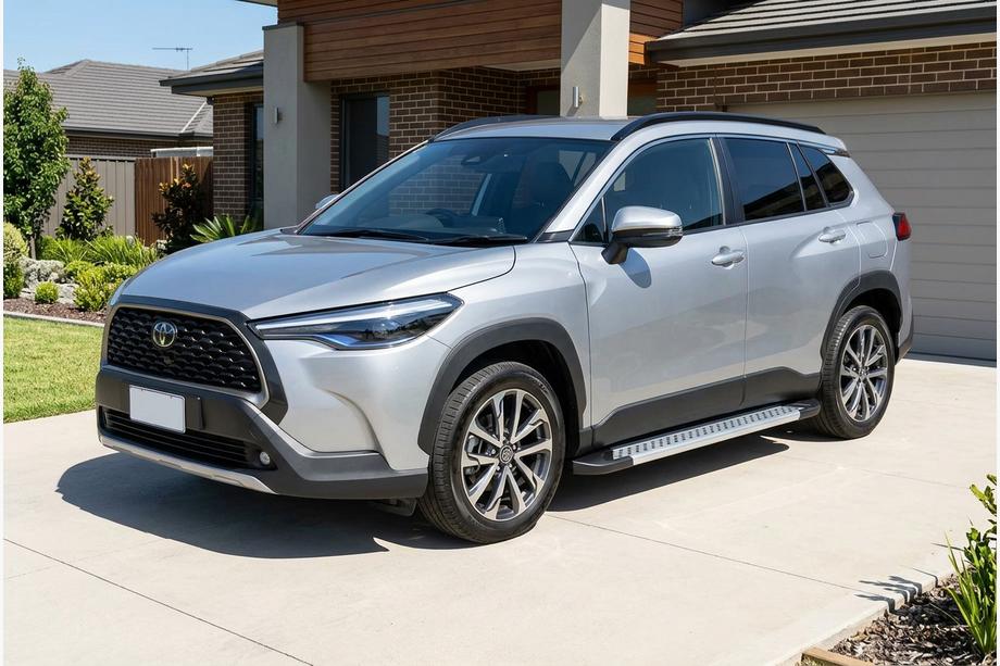 Toyota Corolla Cross 2020– Sānu pakāpieni Vision New Grey (2 gab., alumīnijs) Image