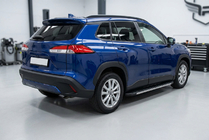Toyota Corolla Cross 2020– Sānu sliekšņi Duru (2 gab., alumīnijs) foto 1