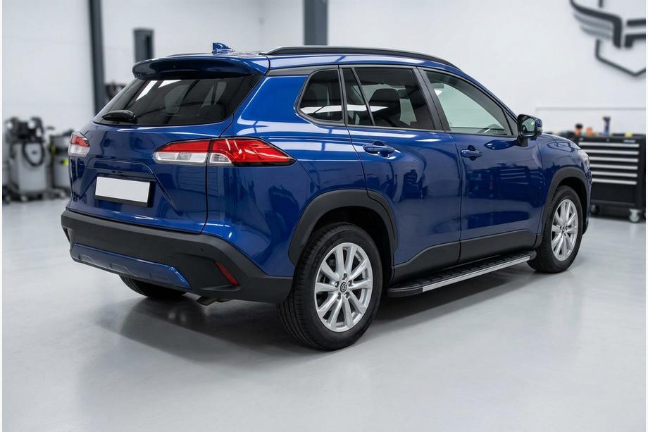 Toyota Corolla Cross 2020– Sānu sliekšņi Duru (2 gab., alumīnijs) Image