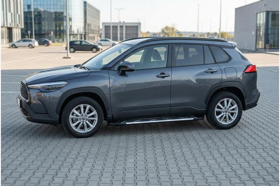 Toyota Corolla Cross 2020– Sānu sliekšņi Sunrise (2 gab., alumīnijs) Image