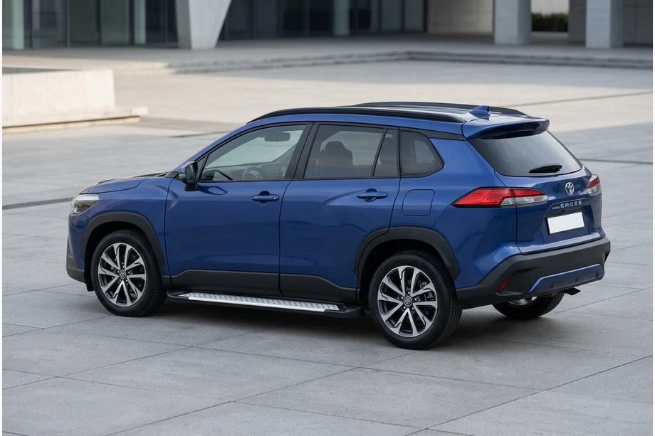 Toyota Corolla Cross 2020– Sānu pakāpieni Allmond Grey (2 gab., alumīnijs) Image