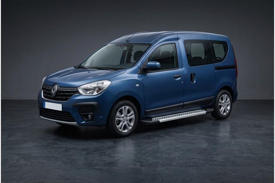 Renault Kangoo/Express 2021– Sānu pakāpieni New Vision Grey (2 gab., alumīnijs) Image