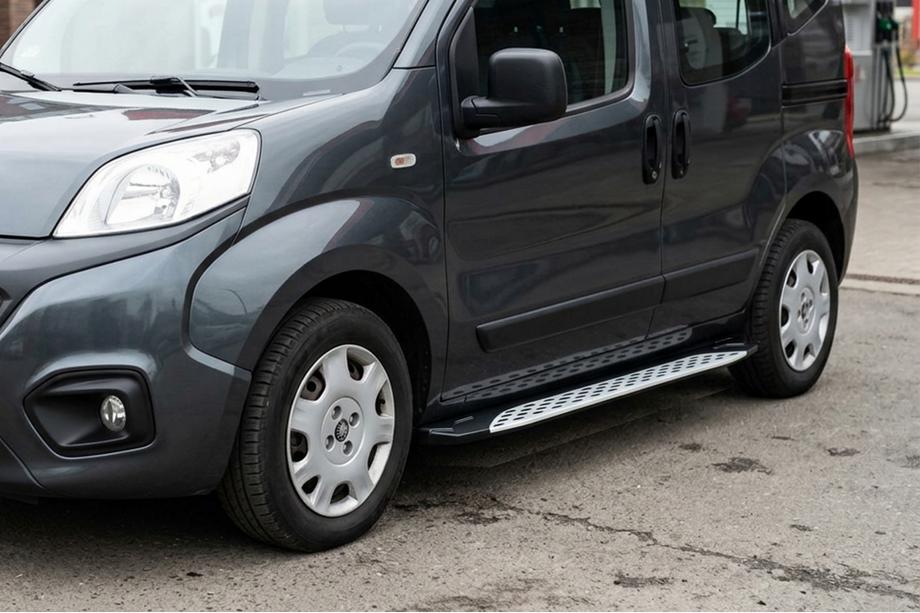 Citroen Nemo 2007–2017 Sānu sliekšņi Shining V1 (2 gab., alumīnijs) Image