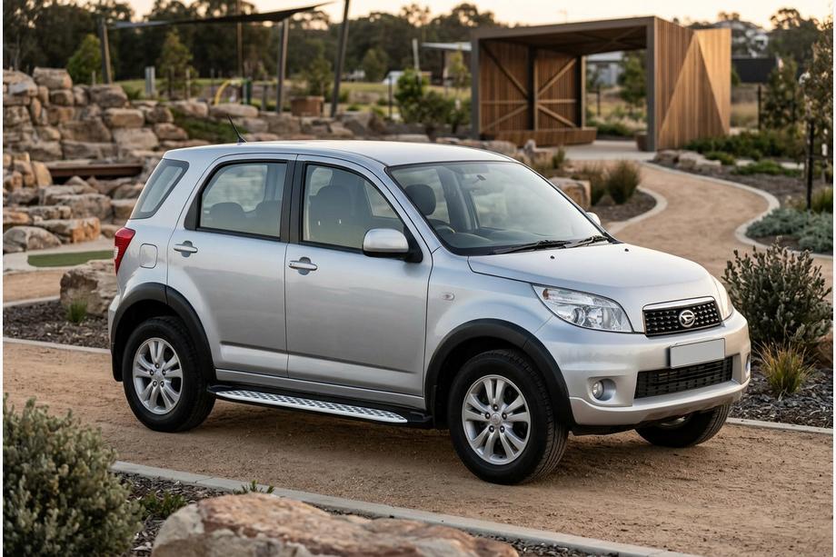 Daihatsu Terios 2006–2017 Sānu sliekšņi Shining V1 (2 gab., alumīnijs) Image