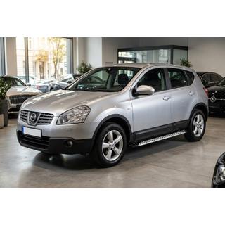Sānu sliekšņi Shining V1 (2 gab., alumīnijs) Nissan Qashqai 2007–2010 foto 1