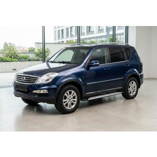 Sānu sliekšņi Shining V1 (2 gab., alumīnijs) SsangYong Rexton I 2001–2017 foto 1