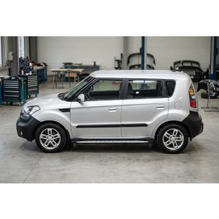 Sānu sliekšņi Shining V1 (2 gab., alumīnijs) Kia Soul I 2008–2013 foto 1