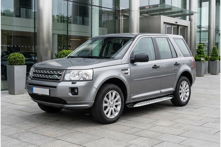Land Rover Freelander II 2006–2014 Sānu sliekšņi Shining V1 (2 gab., alumīnijs) Image
