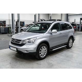 Sānu sliekšņi Shining V1 (2 gab., alumīnijs) Honda CRV 2007–2011 foto 1