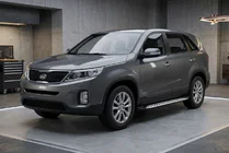 Kia Sorento II XM 2009–2014 Sānu sliekšņi Shining V1 (2 gab., alumīnijs) foto 1
