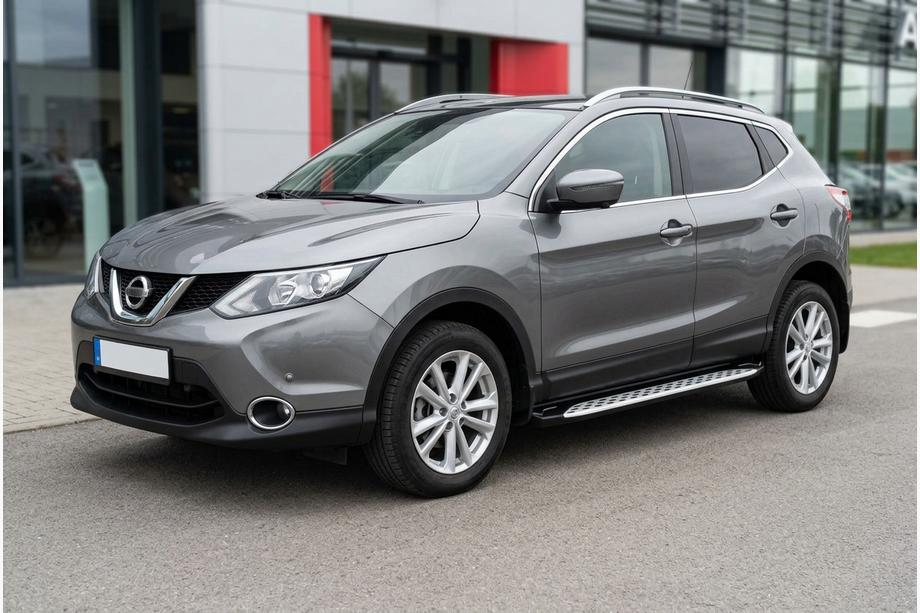 Nissan Qashqai 2014–2021 Sānu sliekšņi Shining V1 (2 gab., alumīnijs) Foto 1