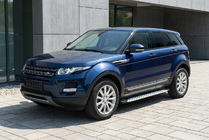 Range Rover Evoque 2012–2018 Sānu sliekšņi Shining V1 (2 gab., alumīnijs) foto 1