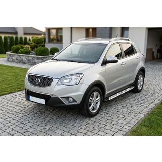 Sānu sliekšņi Shining V1 (2 gab., alumīnijs) foto 1