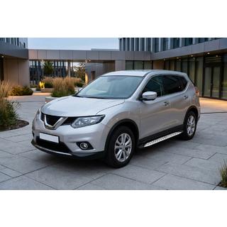 Sānu sliekšņi Shining V1 (2 gab., alumīnijs) foto 1