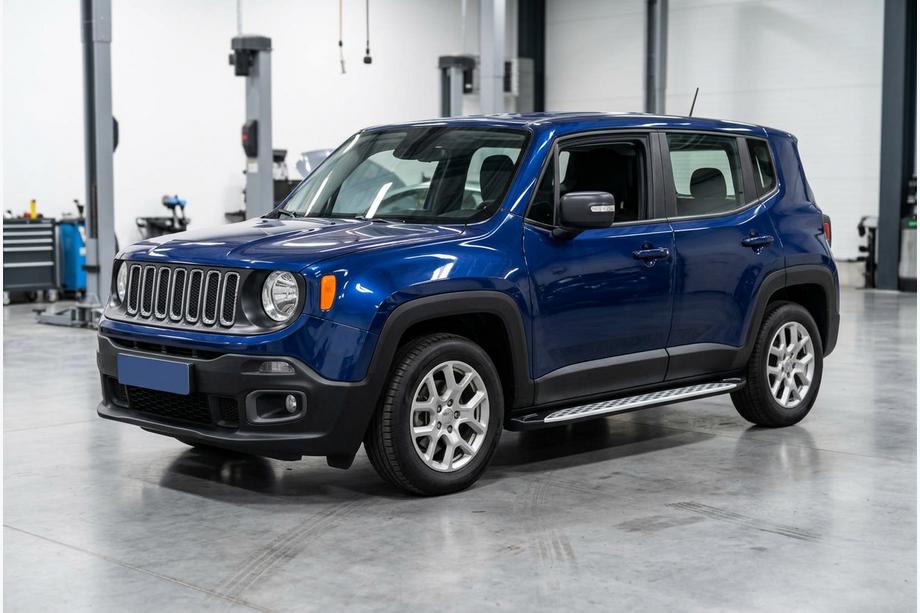 Jeep Renegade 2014– Sānu sliekšņi Shining V1 (2 gab., alumīnijs) Image