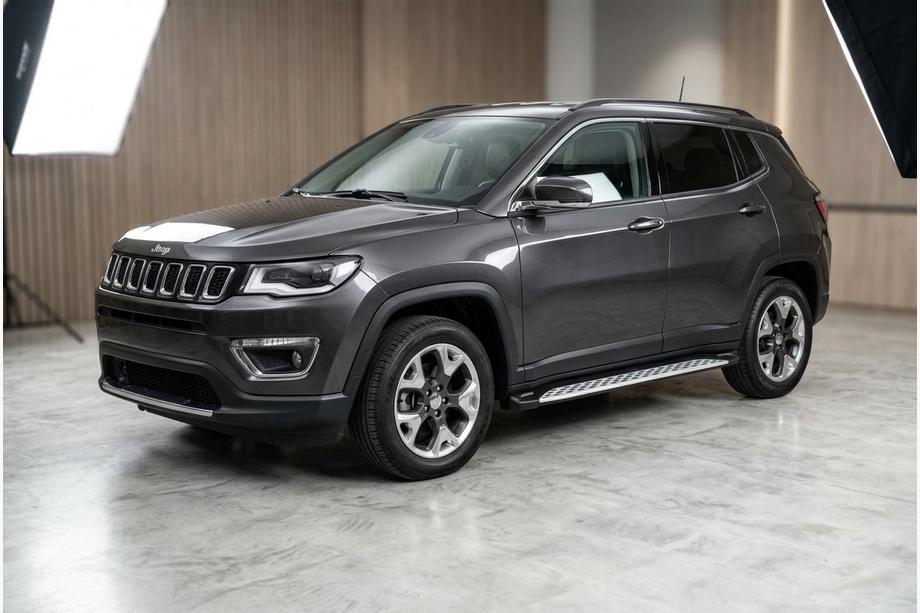 Jeep Compass 2016– Sānu sliekšņi Shining V1 (2 gab., alumīnijs) Image