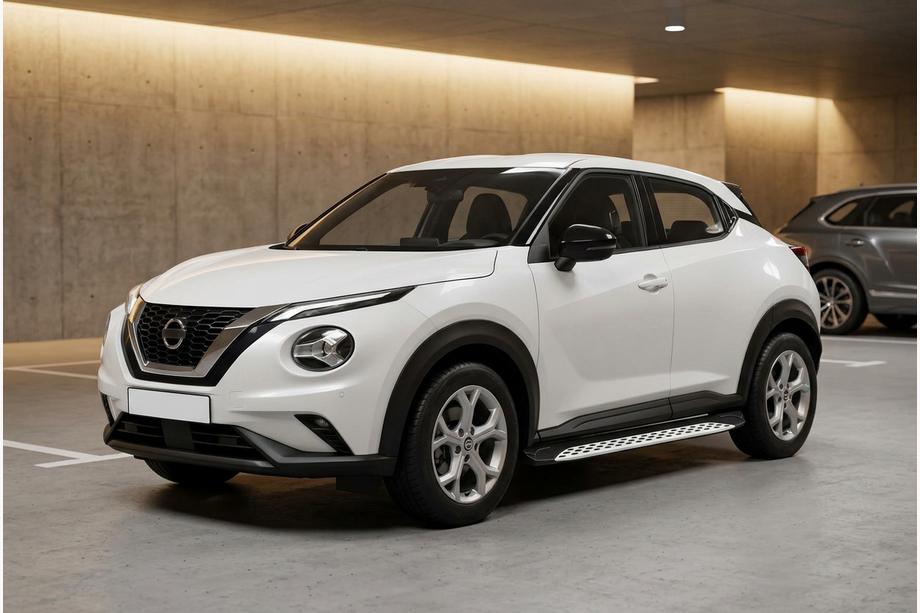 Nissan Juke 2020– Sānu sliekšņi Shining V1 (2 gab., alumīnijs) Foto 1