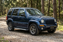 Jeep Cherokee/Liberty 2002–2007 Sānu sliekšņi Shining V1 (2 gab., alumīnijs) foto 1