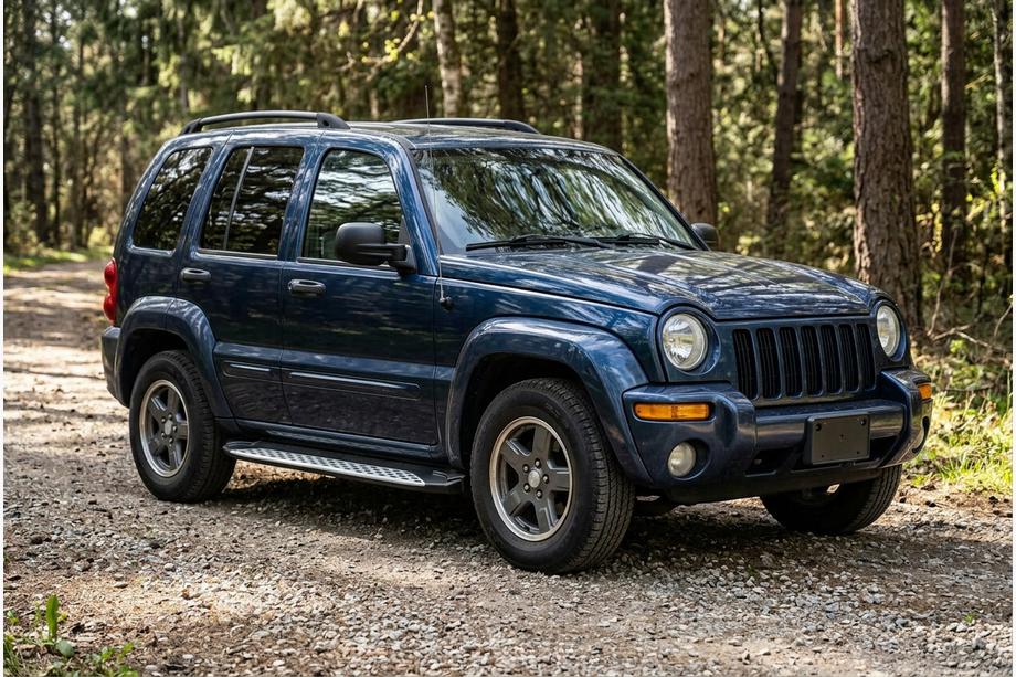 Jeep Cherokee/Liberty 2002–2007 Sānu sliekšņi Shining V1 (2 gab., alumīnijs) Image