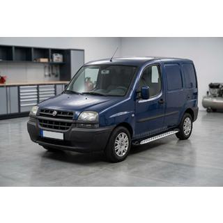 Sānu sliekšņi Shining V1 (2 gab., alumīnijs) Fiat Doblo I 2001–2005 foto 1