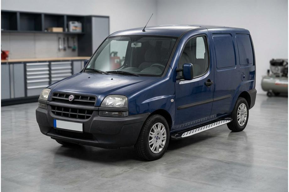 Fiat Doblo I 2001–2005 Sānu sliekšņi Shining V1 (2 gab., alumīnijs) Foto 1