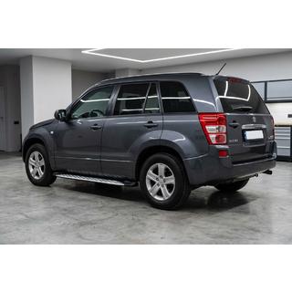 Sānu sliekšņi Shining V1 (2 gab., alumīnijs) Suzuki Grand Vitara 2005–2017 foto 1
