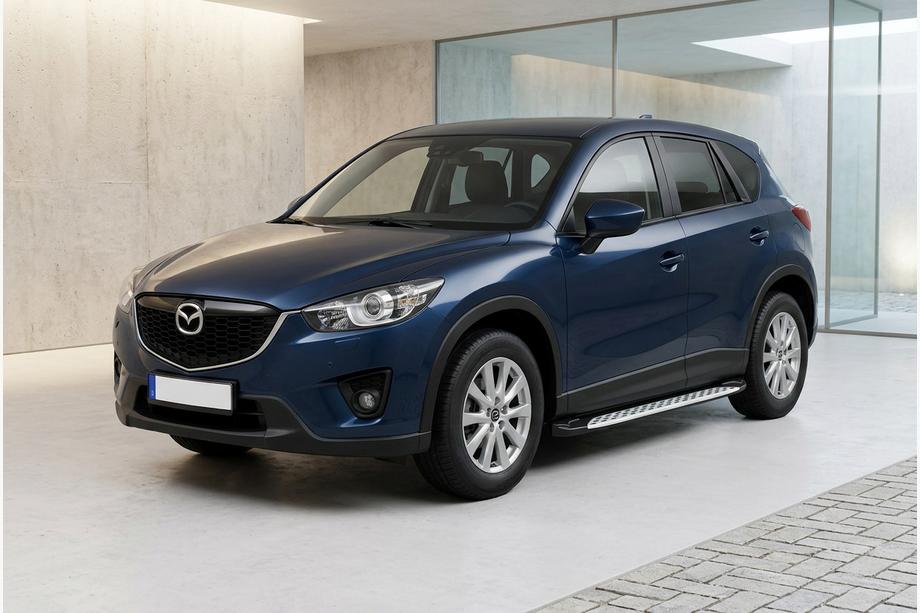 Mazda CX-5 2012–2017 Sānu sliekšņi Shining V1 (2 gab., alumīnijs) Image