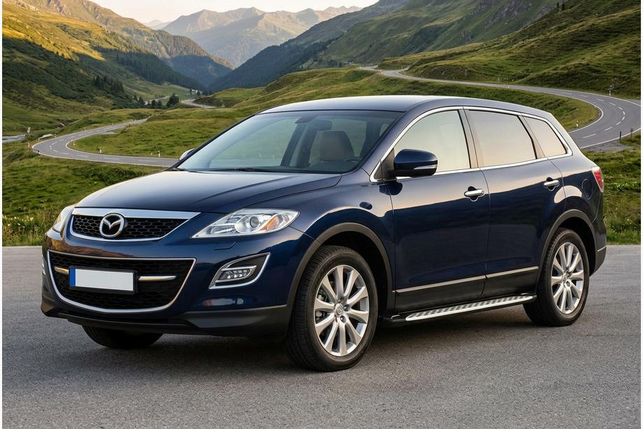 Mazda CX-9 2007–2016 Sānu sliekšņi Shining V1 (2 gab., alumīnijs) Image
