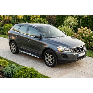 Sānu sliekšņi Shining V1 (2 gab., alumīnijs) Volvo XC60 2009–2017 foto 1