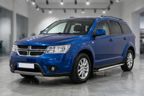 Dodge Journey 2008–2020 Sānu sliekšņi Shining V1 (2 gab., alumīnijs) foto 1