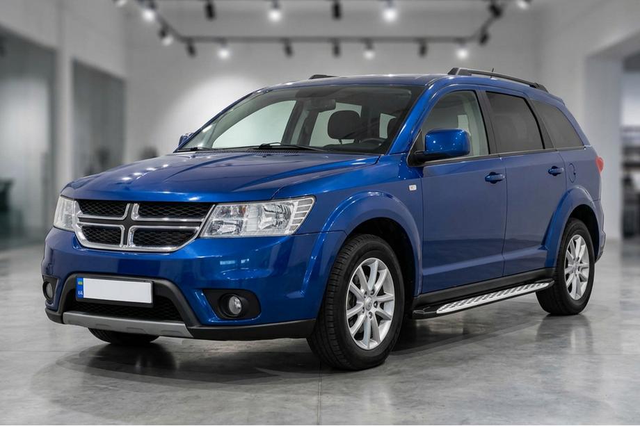 Dodge Journey 2008–2020 Sānu sliekšņi Shining V1 (2 gab., alumīnijs) Image