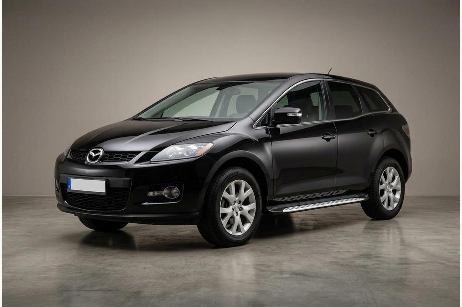 Mazda CX-7 2006–2012 Sānu sliekšņi Shining V1 (2 gab., alumīnijs) Foto 1