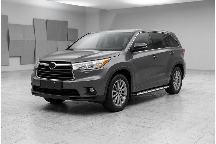 Toyota Highlander 2013–2019 Sānu sliekšņi Shining V1 (2 gab., alumīnijs) Foto 1