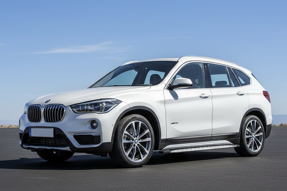 BMW X1 F48 2015–2022 Sānu sliekšņi Shining V1 (2 gab., alumīnijs) Foto 1