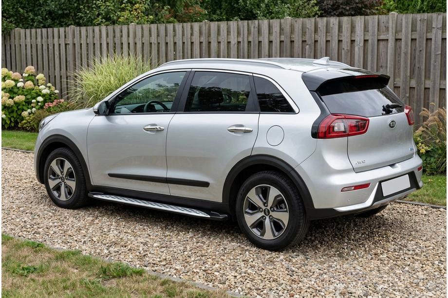 Kia Niro 2016–2021 Sānu sliekšņi Shining V1 (2 gab., alumīnijs) Image